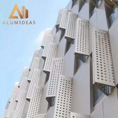 China Aluminum Perforated Sun Shade Louver For Window for sale