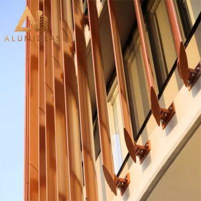 China Metal louvers facade for sale