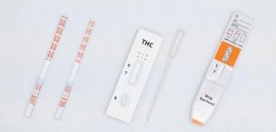 China THC Drug Abuse Test Kit Rapid 11-nor-∆9 -THC-9 COOH whole blood /serum /plasma Test Kits for sale