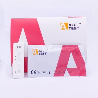 China Medical Rapid Diagnostic Test Cardiac Troponin I (cTnI) Rapid Test For Acute Coronary Syndrome With CE for sale