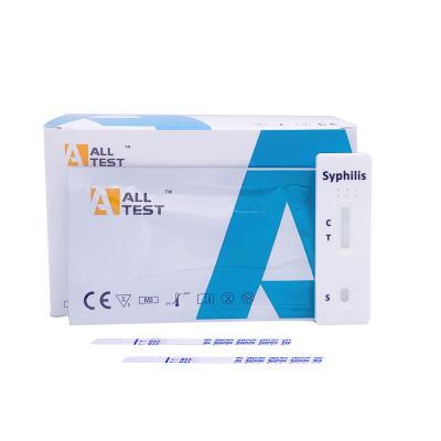 China Sensitive One Step Syphilis Rapid Test Kit , Home Diagnosis Testing Kits for sale