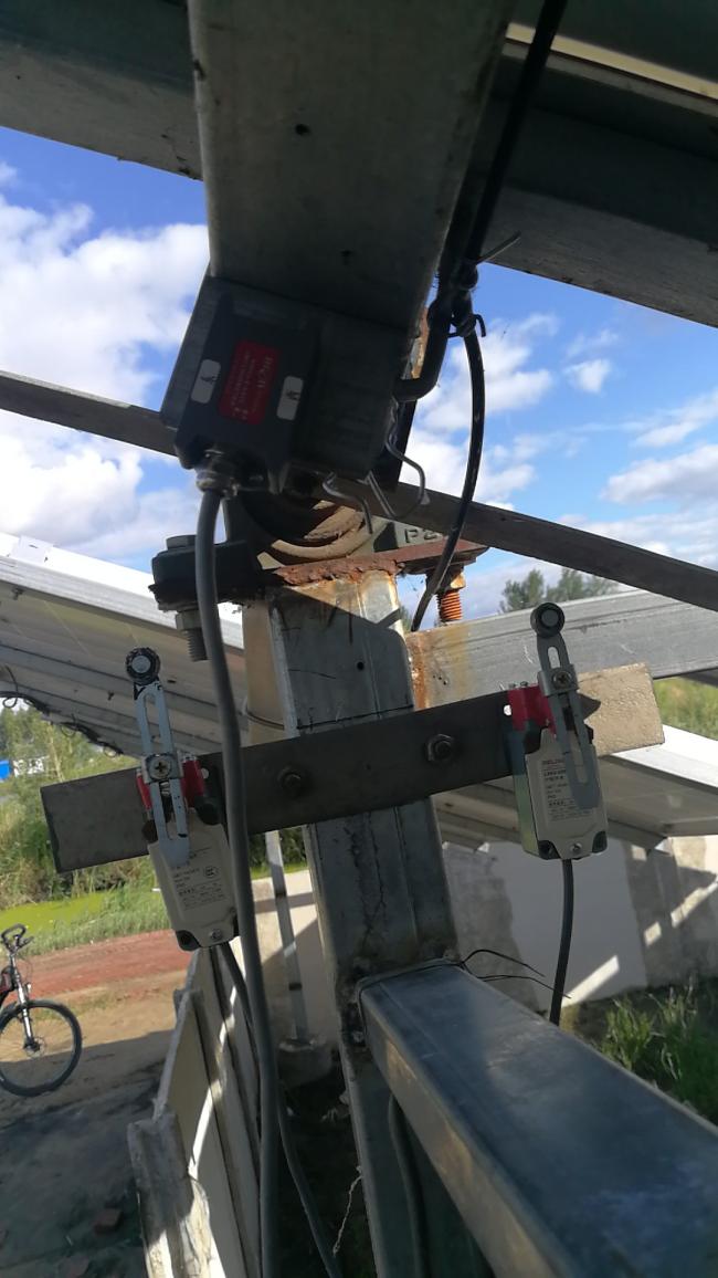 MCA416 inclinometer sensor installation example