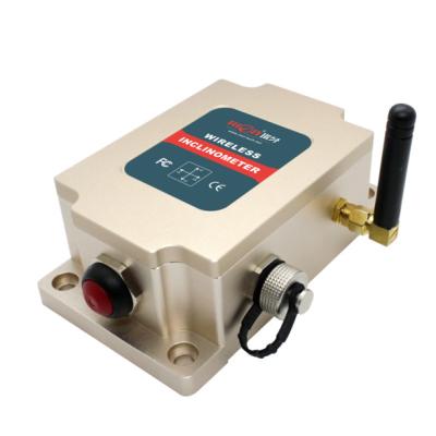 China Precise Dual Axis Inclinometer Wireless Transfer Value To Monitor Or PC for sale