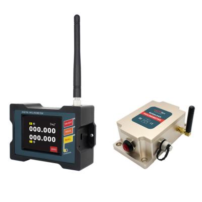 China Long Distance Wireless Inclinometer With Display , Lora Wireless Angle Inclinometer for sale