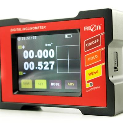 China Auto Angle High Accuracy Digital Inclinometer Data Store Industry Grade for sale