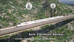 AKG394 Vibration Amplitude Sensor impulse test Three axes (X, Y, Z) accelerometer
