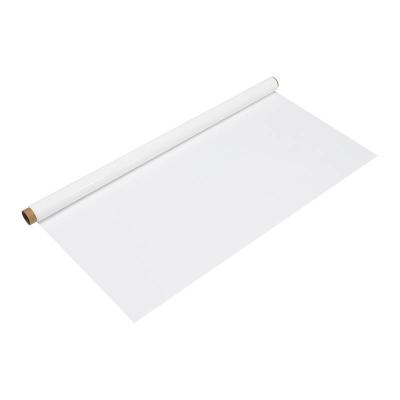 China White Matte Dry Erase Static Magnetic Whiteboard Film 20m O A Roll for sale