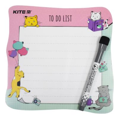 China Cute Design Removable Dry Erase To Do List Whiteboard for sale