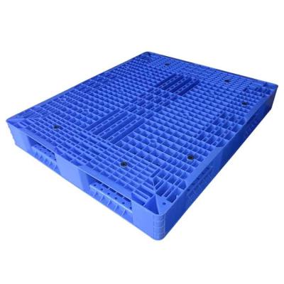 China Acids Impervious HDPE Plastic Pallets Double Faced Pallets Euro Style for sale