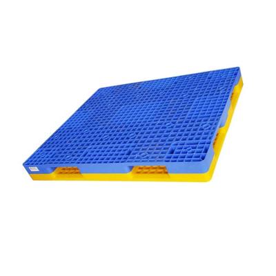 China 140*120*15cm Stackable Plastic Pallets OEM HDPE Double Faced Pallet for sale