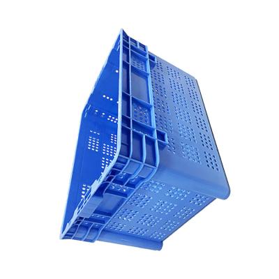 China HDPE Turnover Plastic Moving Crate Nestable Logistic 23.6X15.7' for sale