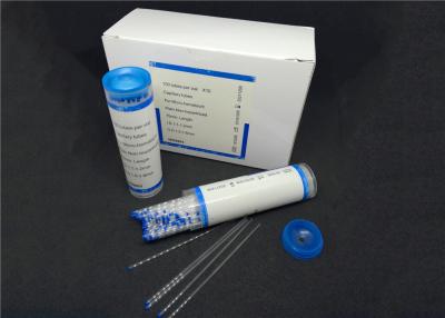 China Medical glass non-heparinized blue tap capillary tube for micro-hematocrit for sale
