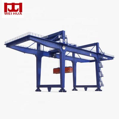 China Pórtico Crane Bridge Construction del haz de 80 Ton Rail Mounted Container Double en venta