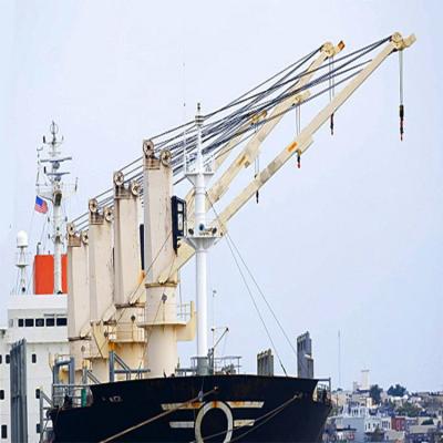 Chine Pivotement raide de Marine Hydraulic Crane Straight Arm de boom de davier fixe de boom à vendre