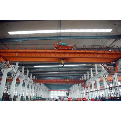 China Q235B ISO Electric Double Girder Overhead Crane QD Model A5 - A8 for sale