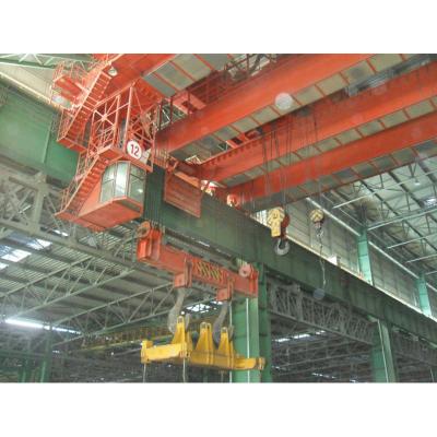 China 320 ton Four Girder Casting Steel Plant Crane Overhead Traveling Bridge Crane for sale