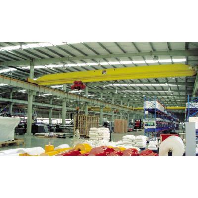 China 1-20 Ton Single Girder Overhead Crane Top Running Bridge Crane for sale
