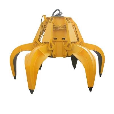China Máquina escavadora Hydraulic Metal Overhead Crane Grab Clamshell Bucket à venda