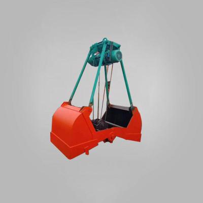 China Electric Bucket Equipped Crane Grab For Material Loading for sale