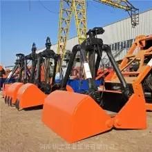 China Four Rope Overhead Crane Spare Parts Clamshell Bucket for sale