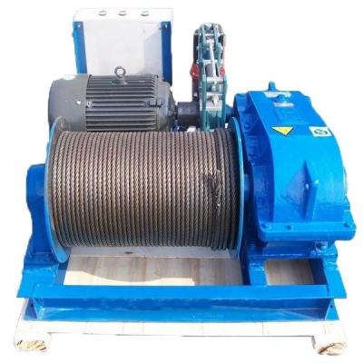 China High Speed Electric Marine Drum Construction Winch 380V for sale