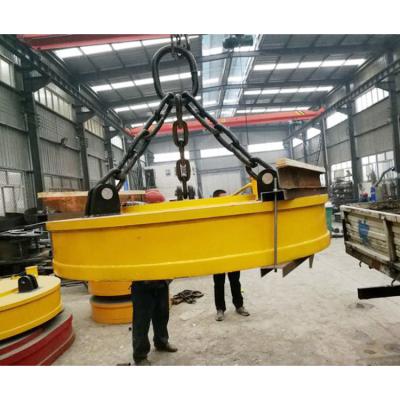 China Industrial Eot Crane Spare Parts Scrap Lifting Magnet 300kg for sale