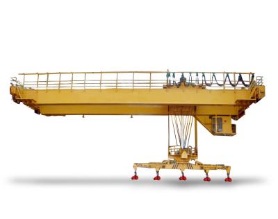 China Custom 15 Ton Double Girder Overhead Crane With Haning Beam for sale