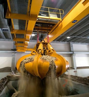 Κίνα Κάδος αρπαγής φλούδας πορτοκαλιού SGS Overhead Crane για Digger προς πώληση