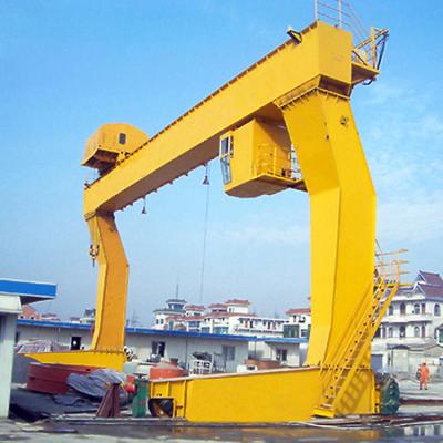 China Industrial EOT Single Girder Gantry Crane Trolley L Type 10 Ton for sale