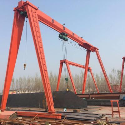 China Industrial 2 Ton Single Girder Gantry Lifting Equipment Q345 Steel for sale
