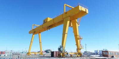 Chine Portique Crane For Garage de poutre de double du yard MG/A de cargaison à vendre