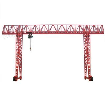 China Automated Rail Mounted Single Girder Gantry Crane Trussed Type for sale