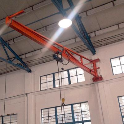 China Pillar Slewing Lever Arm Electric Jib Crane 360 Degrees Revolving for sale