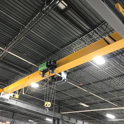 China 5 ton Electric Travelling Single Girder Overhead Crane With 15m Lifting Height for sale