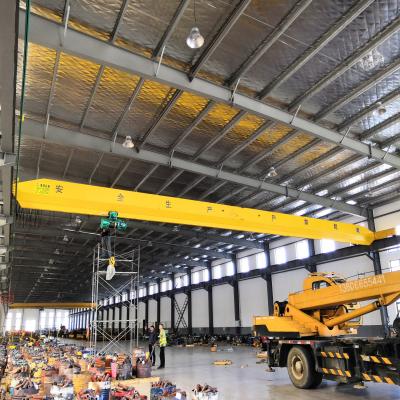 China Light Duty Single Girder Overhead Crane 2 Ton For Factories for sale