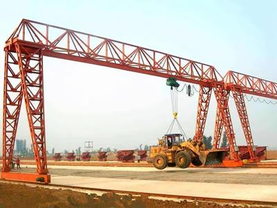 China MH Type Cantilever Gantry Crane Single Beam Overhead Crane for sale