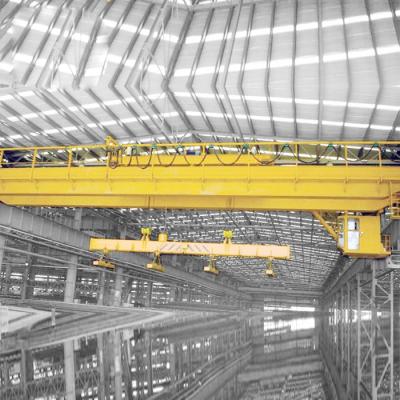China 50 Ton Double Girder Overhead Crane For Factory for sale