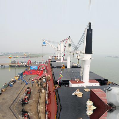 China Guindaste hidráulico marítimo de 200 toneladas para Harour 50m de altura à venda
