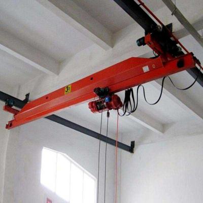 China Low Headroom LX Single Girder Overhead Crane 3 Ton 5 ton for sale