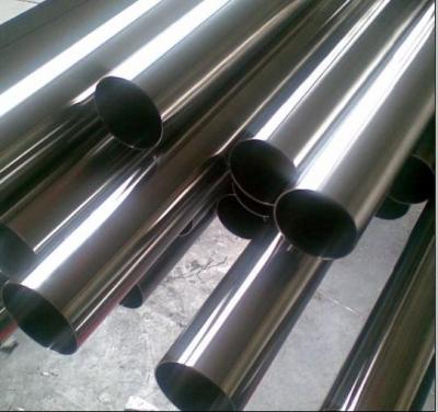 China Mirror Stainless Steel Pipe 316l Seamless Plain / Beveled / Threaded Ends for sale
