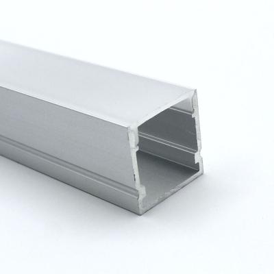 China 1m 2m 3m LED Aluminum Profile For LED Lighting Strip Outdoor Super Slim Recessed for sale