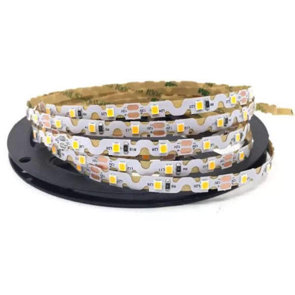 Quality Ultra Thin Zig Zag Bendable 120 240 60 Leds 6mm 8mm DC 12C 24V S Shape SMD 2835 for sale