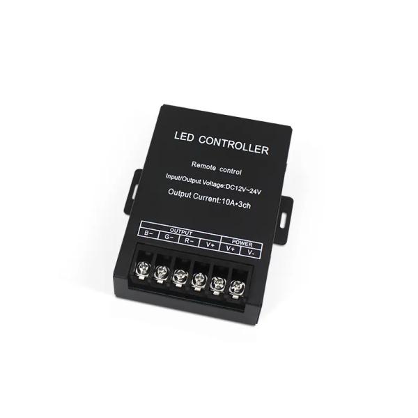 Quality RF LED Controller DC 12V 24V RGB WW CW Controller 360W Full Touch Screen Iron for sale