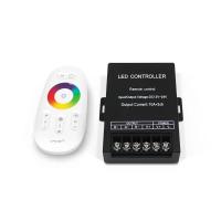 Quality RF LED Controller DC 12V 24V RGB WW CW Controller 360W Full Touch Screen Iron for sale