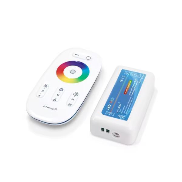 Quality DC 12V 3CH 6A RF Touch RGB PWM Control RF Remote RGB WW CW Controller for sale