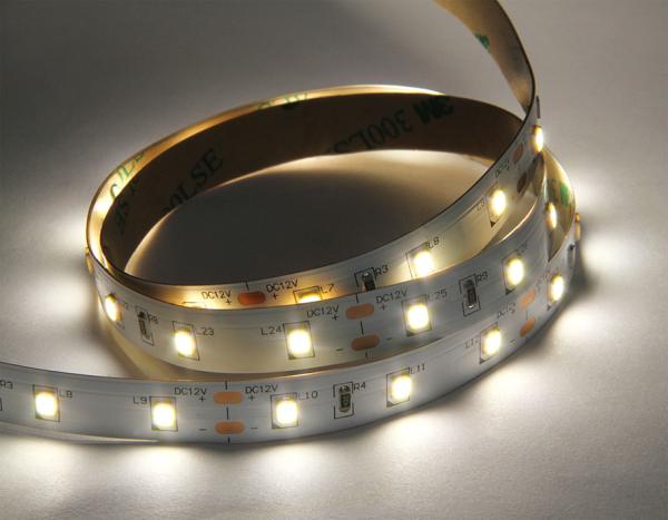 Quality 60 Leds R80 4.8W/M 2835 LED Strip With Adhesive Backing For Custom Lighting for sale