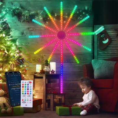 China Music Sound Home Decoration LED Firework Lights ABS 5V IP20 Customized for sale