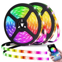 china App Control 5V 2835 USB Flexible 5050 RGB Strip Ribbon Diode For Festival