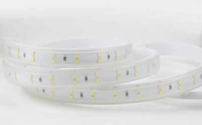 China 220V IP67 SMD 2835 High Voltage LED Strip 120 LEDs/M 2 Rows 9W/M for sale