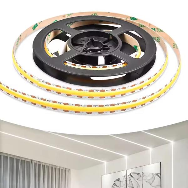 Quality DC 12V Free Cut Waterproof COB LED Strip Light 512LED/M Dot Free 7.3mm Cutting for sale